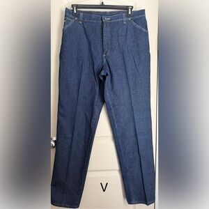 Wrangler carpenter relaxed fit  tech pocket 20x Men's Blue Jeans